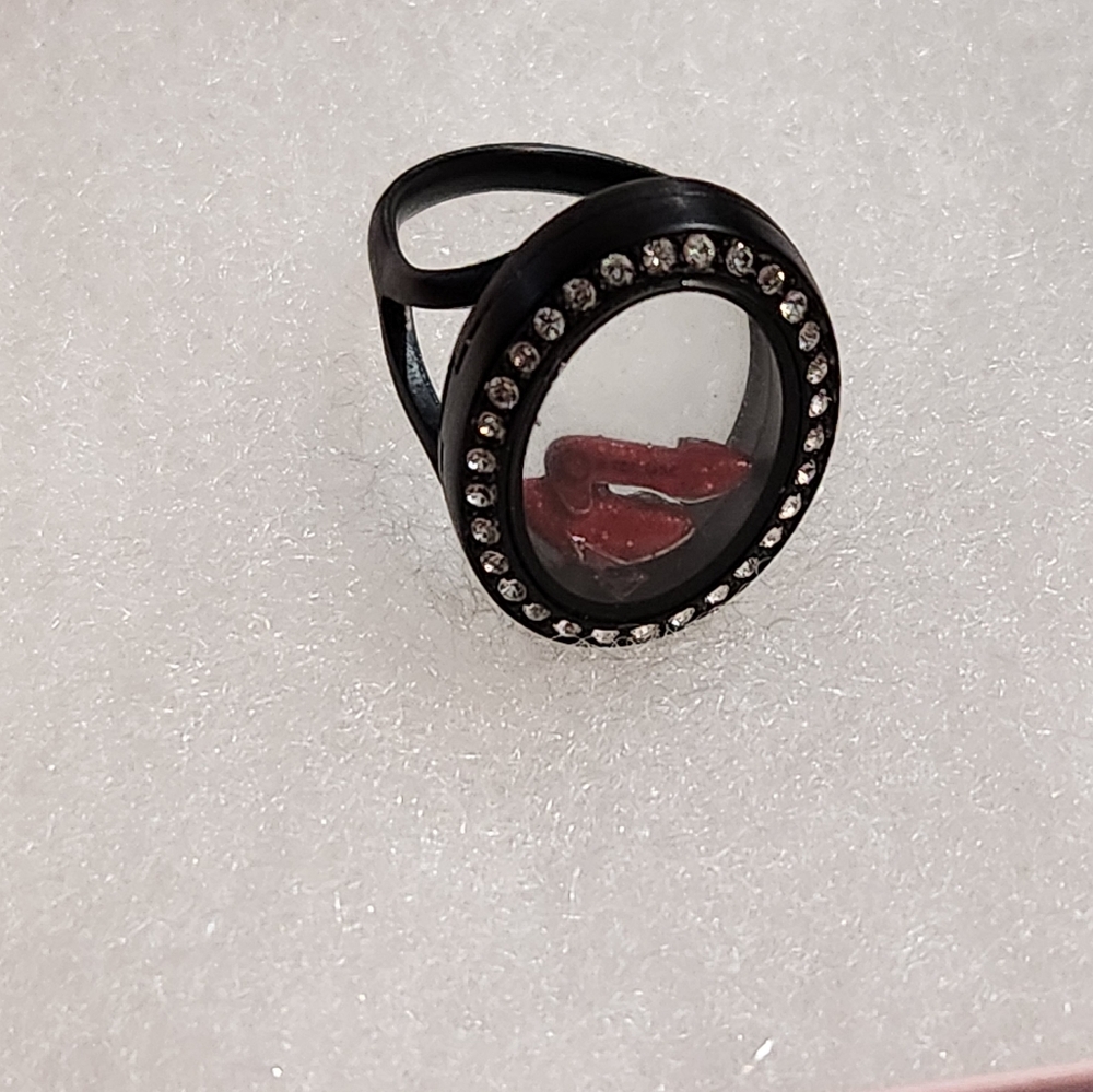 Size 9 Origami Charm Ring